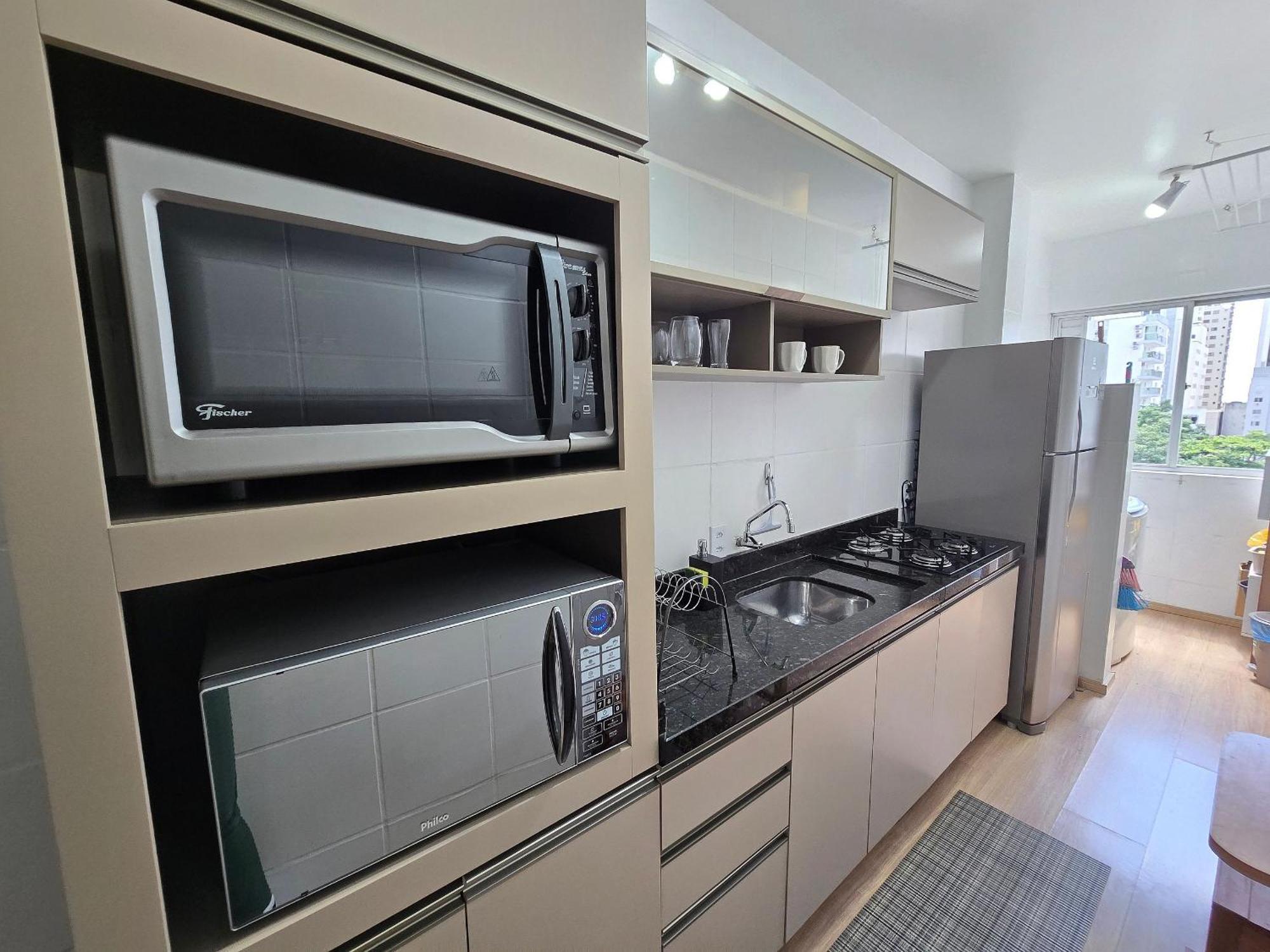 604 - 2 Quartos - Centro Bc C/garagem * Balneario Camboriu